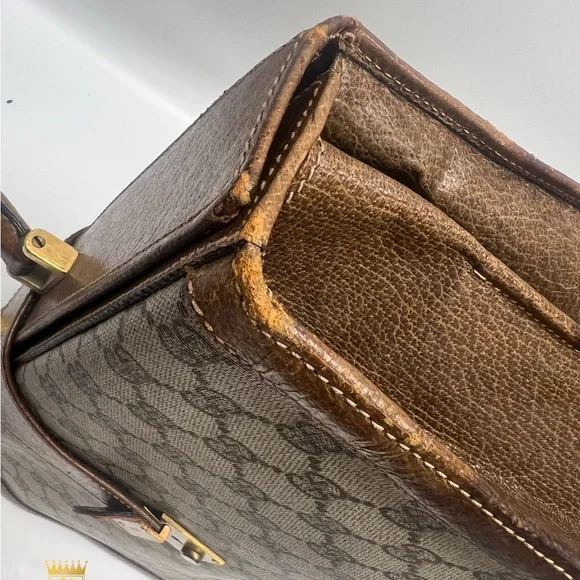 Rare Gucci Vintage Document Bag - Picture 8 of 15